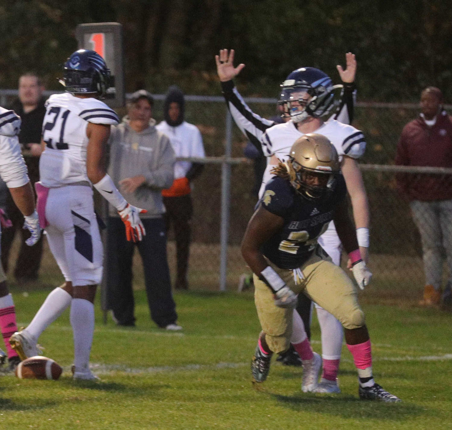 St. Augustine Prep vs Holy Spirit football game